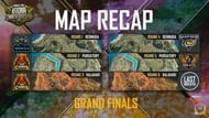 Free Fire India Championship Grand finals Map results